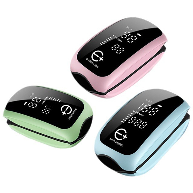 Pulse Oximeter Fingertip Rechargeable - Oxymètre médical rechargeable avec cordon, moniteur