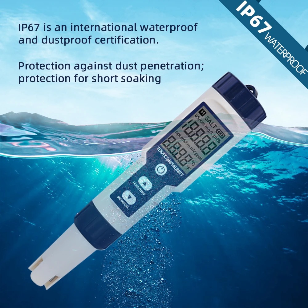 Testeur de salinité numérique  - Ph Meter Digital Water Tester avis et prix