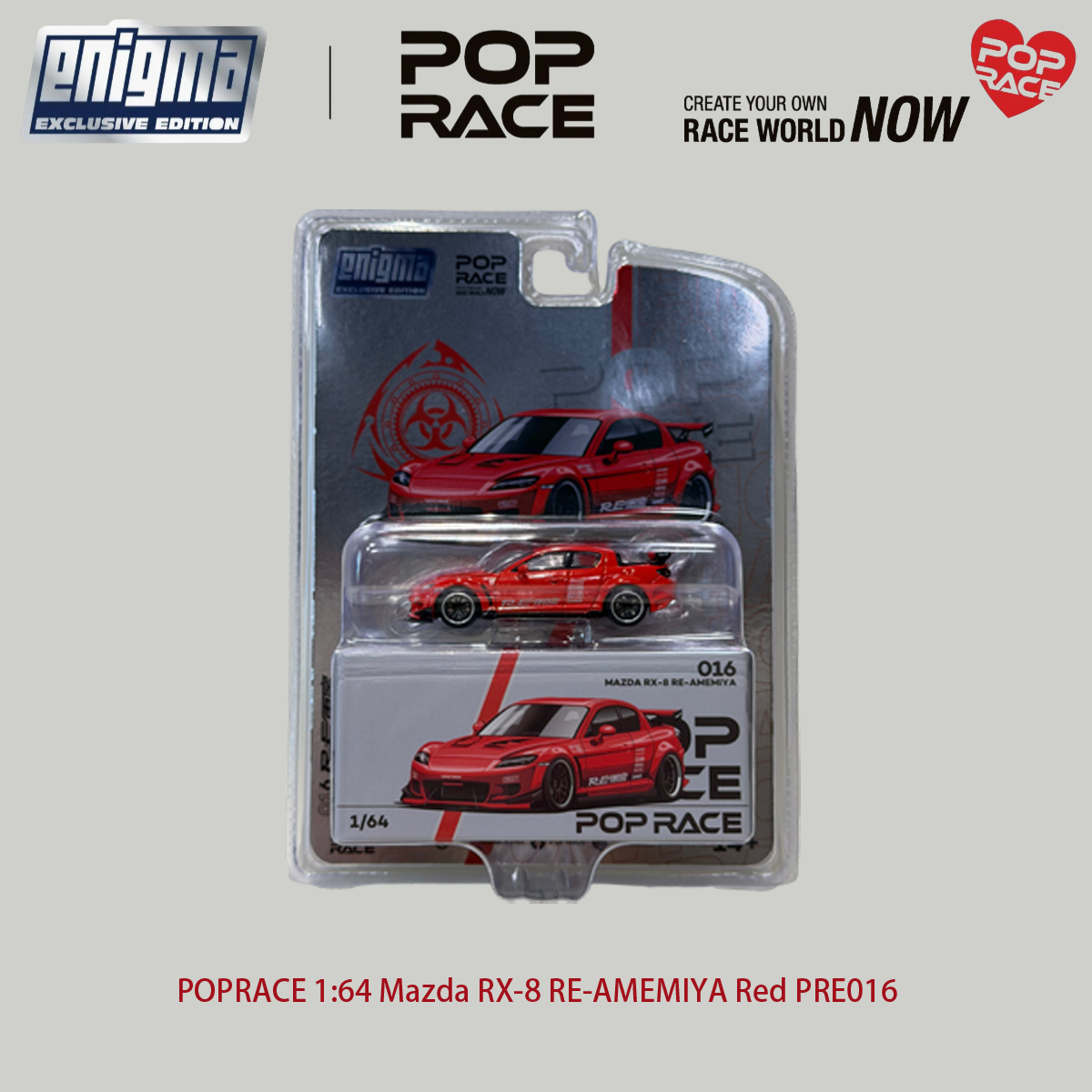 POP RACE 1:64 Ensemble sous bl - Packaging avis et prix