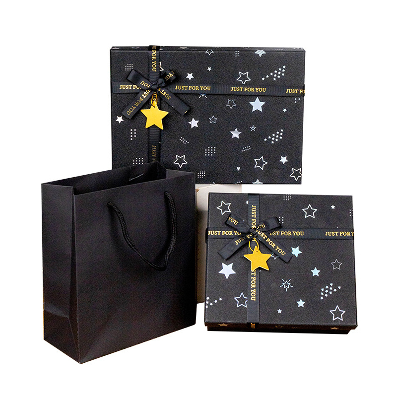 Boîte cadeau Black Star avec r - Packaging avis et prix