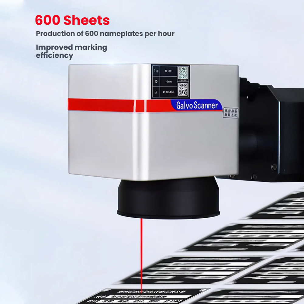 Machine de marquage laser à fi - Fiber Laser Marking Machine 30W avis et prix