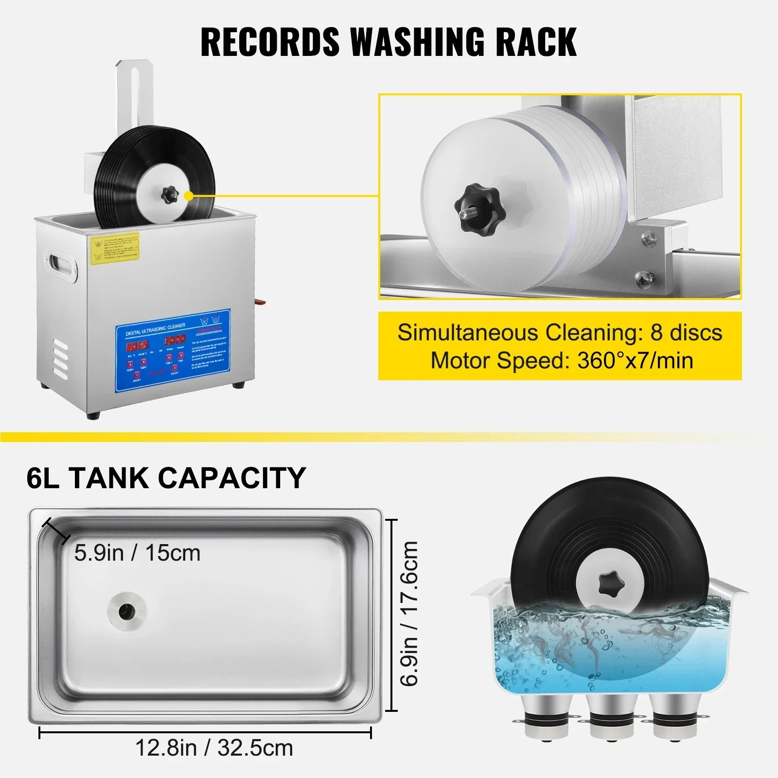 Nettoyeur industriel à ultraso - Ultrasonic Cleaner 30L Industrial avis et prix