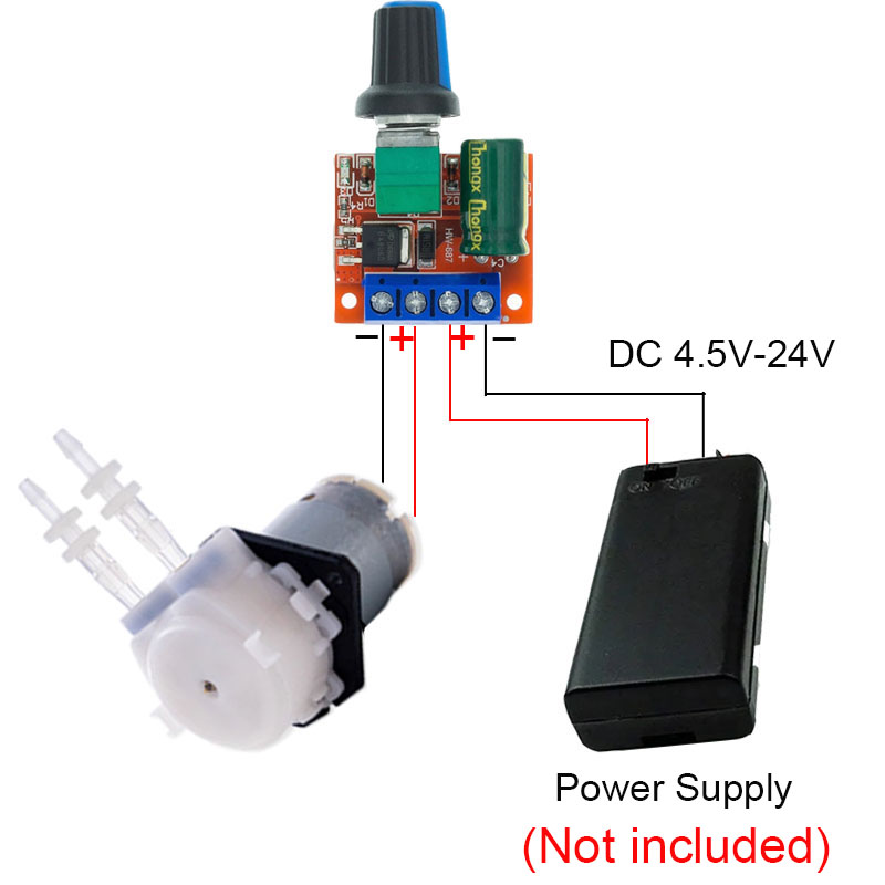 Petite pompe péristaltique rég - Mini Peristaltic Pump 12V avis et prix